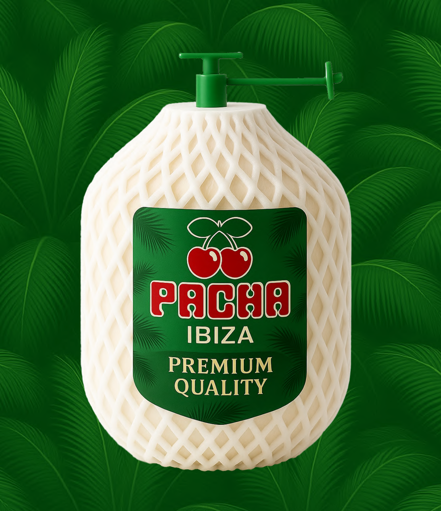 Sweet Baby Coconut with custom branding