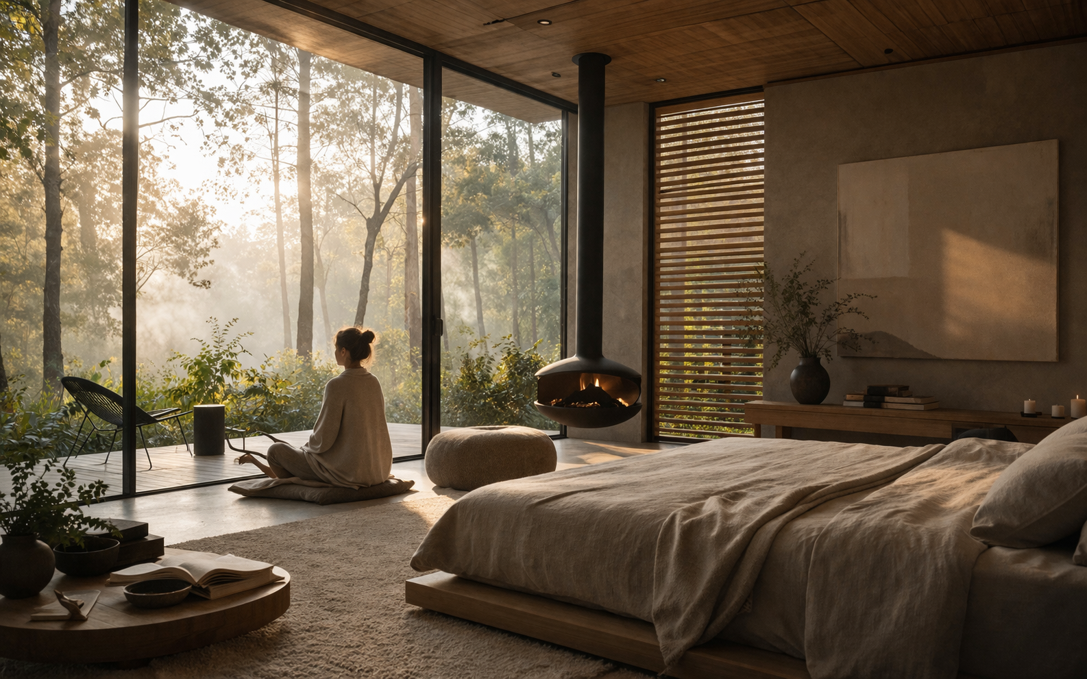 Holistic wellness and retreat setting