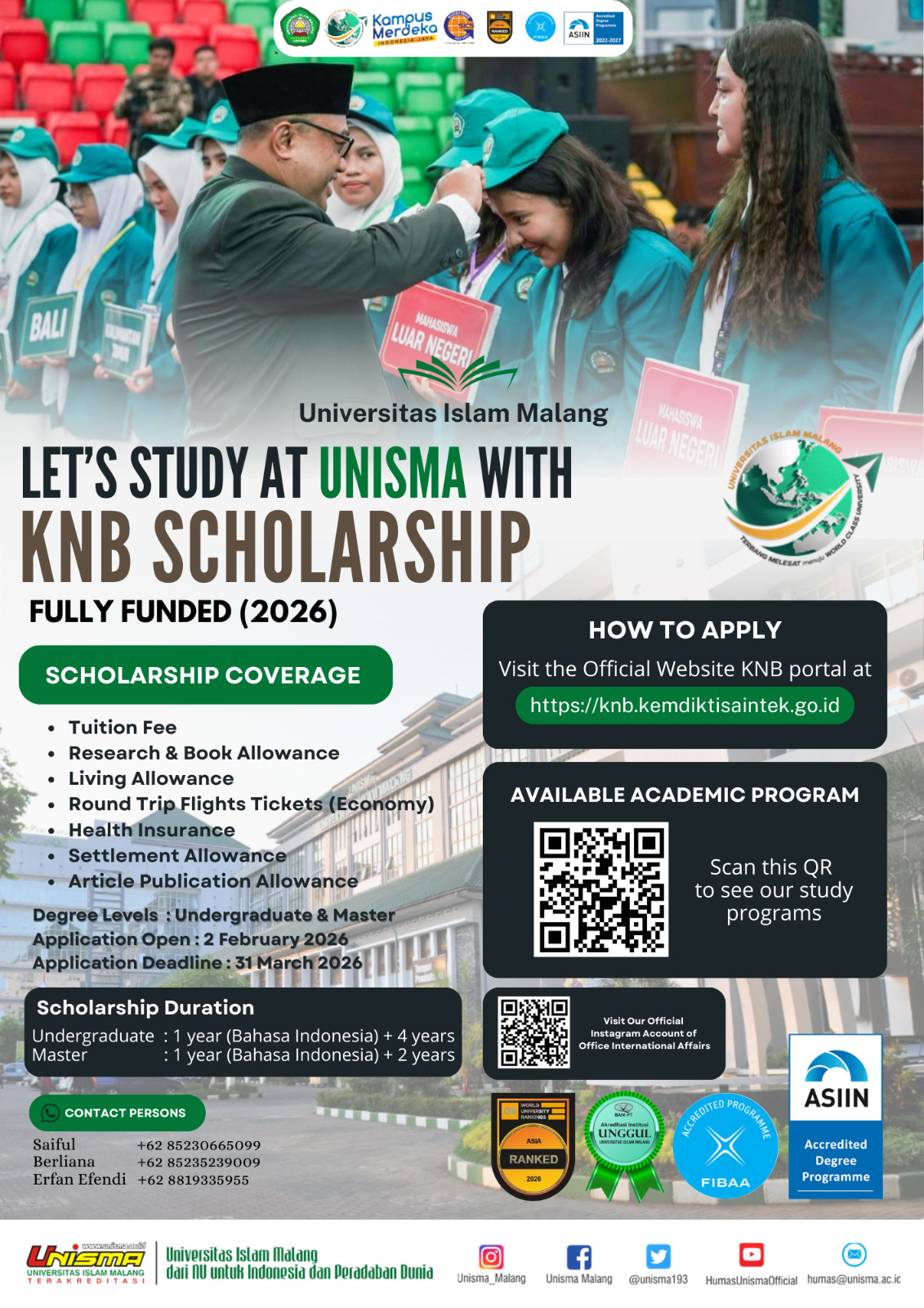 UNISMA — Universitas Islam Malang